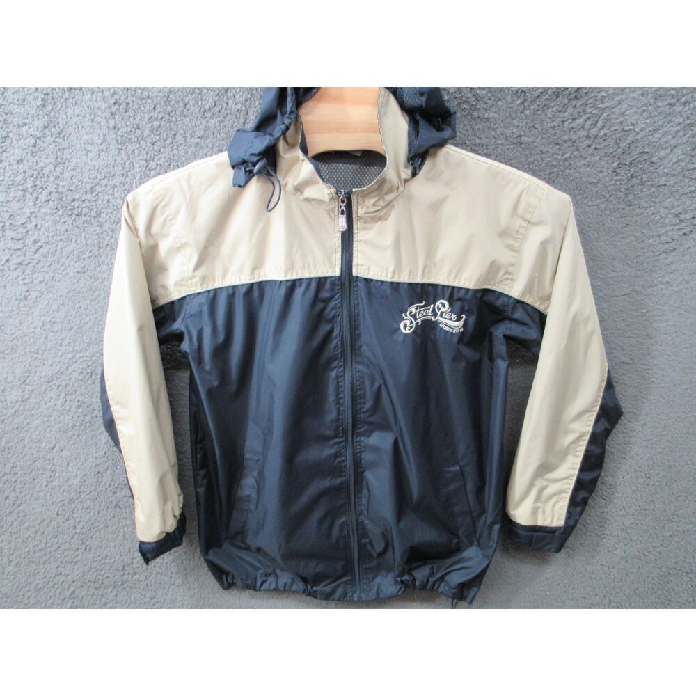 STEEL PIER Atlantic City Boardwalk Amusement Men's Small DIMCO Nylon Jacket